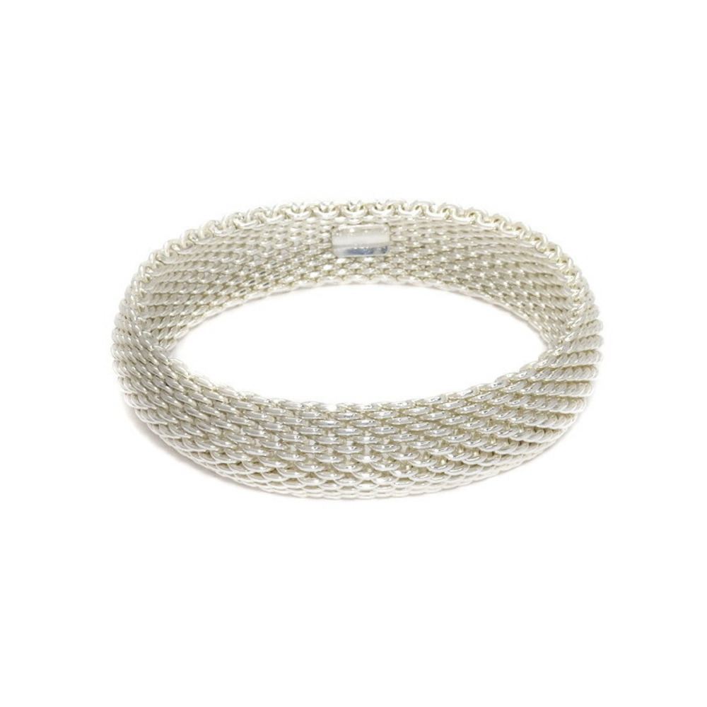 Tiffany Somerset Bangle Bracelet Silver